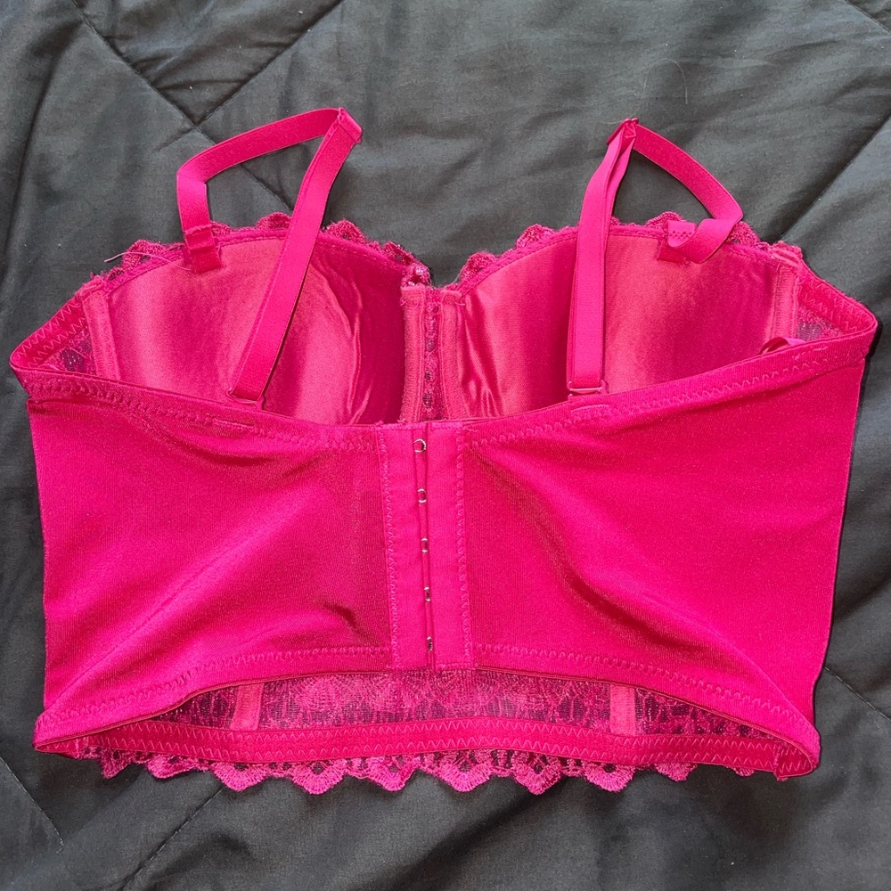 Windsor Corset Top Hot Pink - Picture 2 of 3